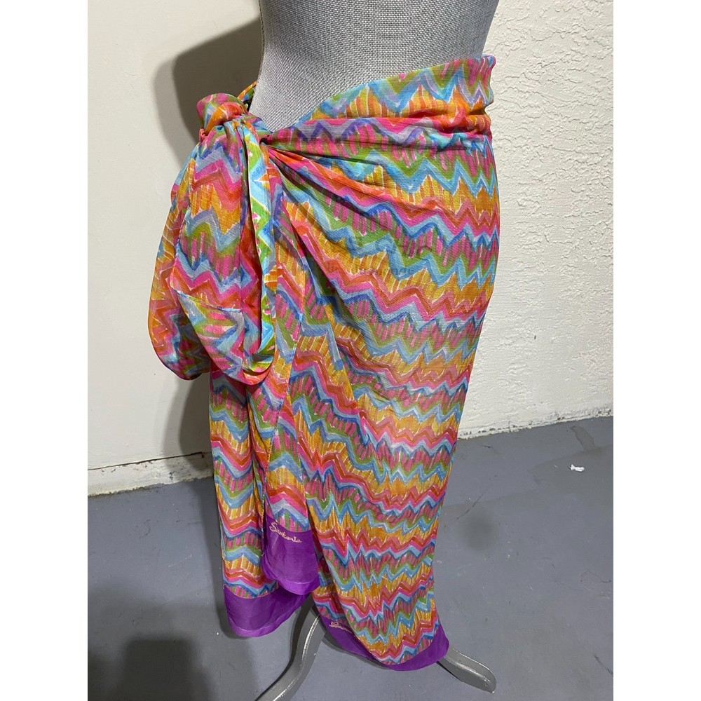 Antica Sartoria Colorful Scarf/Sarong/Shawl - Picture 7 of 12